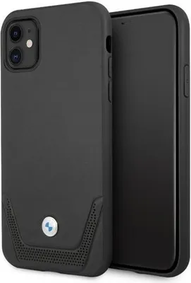 Image de Etui Bmw Bmhcn61Rswpk Iphone 11 / Xr6,1 Czarny/Black Hardcase Leather Perforate