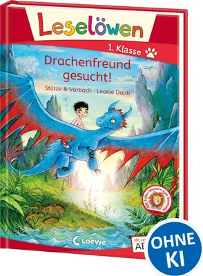 Produktbild von Leselöwen 1. Klasse - Drachenfreund gesucht!