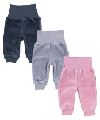 Produktbild von TupTam Baby Mädchen Nicki Hose Jogginghose 3er Pack, Farbe: Farbenmix 1, Größe: 92