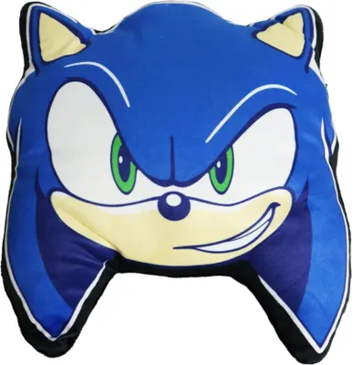 Produktbild von Sonic the Hedgehog mini Kissen Dekokissen 3D Cushion 30x28x5 cm