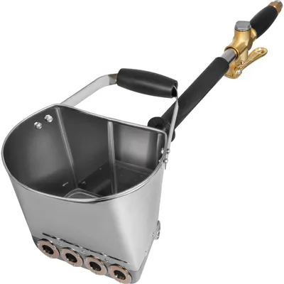 Produktbild von VEVOR 4 Jet Zementmörtelspritzpistole, Putzspritze 4 Jet Trichter Putz Beton Zement Spritzpistole Spritzen, Putzspritzpistole mit exquisiten Griffen, Betondecken-Spritzpistole
