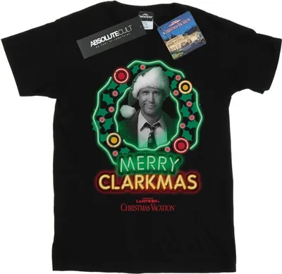 Obrázok produktu pre National Lampoon's Christmas Vacation - tričko "Clarkmas" pre chlapcov BI31745 (140-146) (Black)