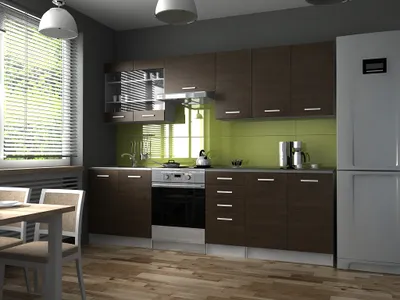 Obrázek produktu pro Kuchyňská linka PAMELA 260x200 - Wenge