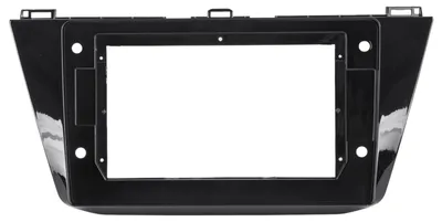Produktbild von 10" Radioblende passend für VW Tiguan 05/2016-05/2021 Klavierlack