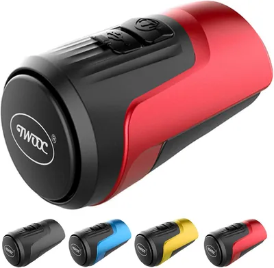 Productafbeelding van Elektrische fietstoeter 125 dB - Met alarmfunctie - Oplaadbaar via USB