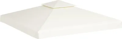 Obrázok produktu pre vidaXL Pavilion Náhradná strecha 310 g/m² krémovo biela 3x3 m