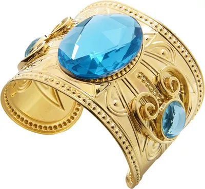 Produktbild von Toller Oberarm-Schmuck mit Steinen Antike Griechin Gold-Türkis