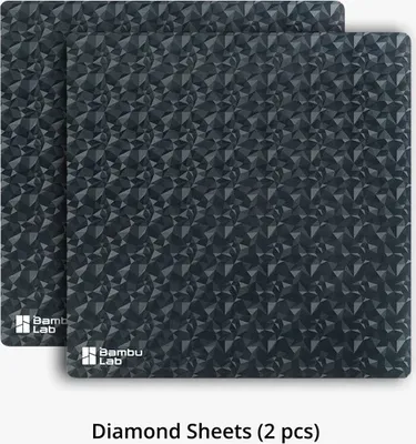 Zdjęcie produktu dla Folia Bambu Lab do druku 3D z efektem Diamond X1/P1/A1
