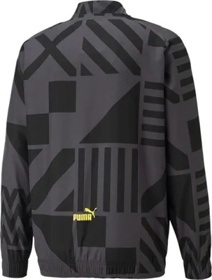 Produktbild von Puma BVB Prematch Jacke 2022 2023 Herren schwarz grau Gr L