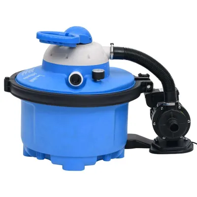 Immagine prodotto di Pompa con Filtro a Sabbia Blu e Nera 385x620x432 mm 200W 25L