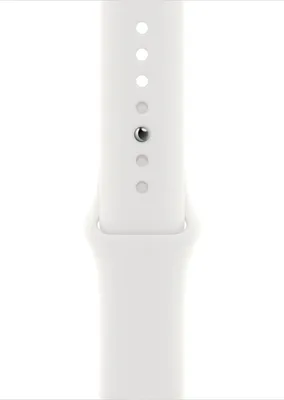 Produktbild von Apple MP7F3ZM/A Smart Wearable Accessoire Band Weiß Fluor-Elastomer