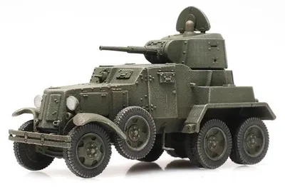 Produktbild von Artitec 6870344 - 1/87 / H0 USSR BA-10 - Soviet Army Green - Neu