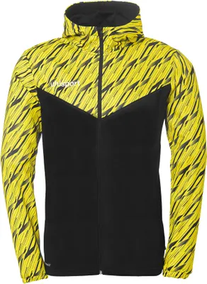 Produktbild von Uhlsport Progressive 28 Kapuzenjacke Herren - Schwarz / Lime