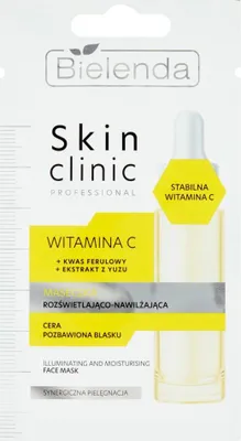 Obrázek produktu pro Bielenda Skin Clinic Profesionální rozjasňující a hydratační maska
