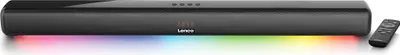 Produktbild von Lenco SB-042LEDBK -85cm Bluetooth® Soundbar mit HDMI (ARC) und LED Licht-Animation - Schwarz