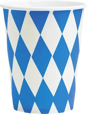 Produktbild von Amscan  Pappbecher (8er Pack, 250ml), Menge:3 Sets (24 Stück)