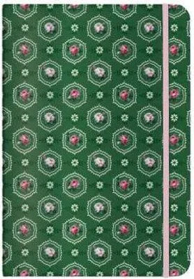 Produktbild von Notizbuch Dirndl A5 192 Seiten gepunktet 80 g/m² mit Gummiband und Faltinnentasche