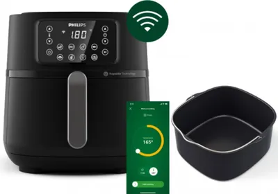 Immagine prodotto di Philips HD9285/93 Airfryer XXL Friggitrice ad aria calda connessa, inclusa teglia da forno