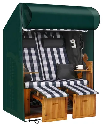 Productafbeelding van Solidchoice - Waterdichte Strandstoelhoes voor Buiten, 135 x 105 x 175/140 cm