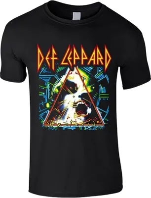 Obrázok produktu pre Def Leppard Hysteria Black L Tričko