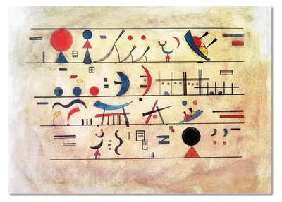 Produktbild von Giallobus - Datei signieren - Vassily Kandinsky - 70L x 50B cm - Bild - Acrylglas