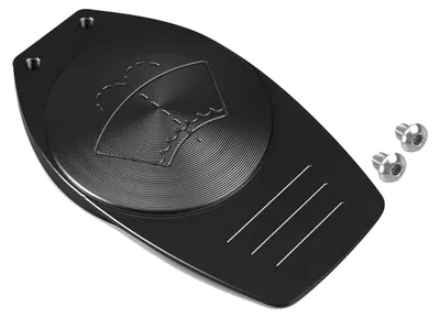 Produktbild von Scheibenwaschbehälterdeckel, Aluminiumlegierung, einfache Installation, schwarz