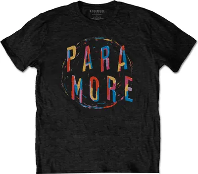 Produktbild von Paramore - T-Shirt für Herren/Damen Uni RO7616 (L) (Schwarz)