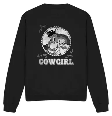 Produktbild von Toy Story - "Hey Cowgirl" Sweatshirt für Herren/Damen Uni TV33782 (S) (Schwarz)