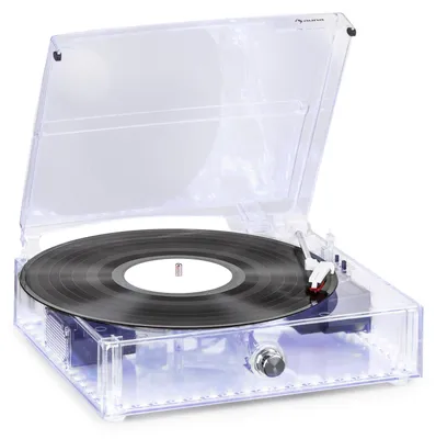 Obrázok produktu pre Auna ClearTech - gramofón s Bluetooth, gramofón s 33/45/78 ot./min. stereo reproduktormi, vinylový prehrávač