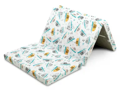 Produktbild von Sensillo Supreme Babymatratze 120 x 60 cm - Transporttasche - Chamäleon