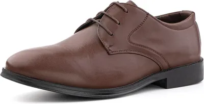 Imagen del producto de Zapato de hombre Oxford con cordones, color marrón, talla 47 (UE)