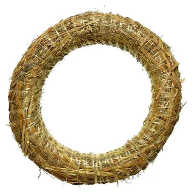Produktbild von Strohkränze, Strohrömer, Türkranz, Deko-Kranz - Verschiedene Durchmesser wählbar - 20 cm