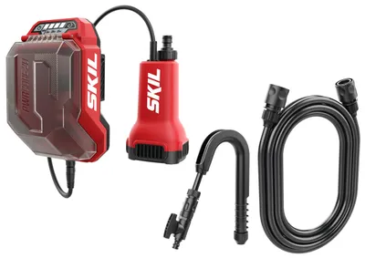 Immagine prodotto di SKIL 0781CA Pompa da giardino a batteria / Pompa per acqua pulita (20 V, 2000 l/h, timer a 3 livelli)