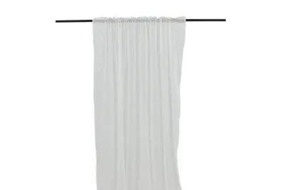 Image de Elena rideau 1 pcs. 240x135cm blanc.