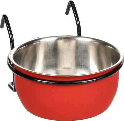 Produktbild von Flamingo Napf Avaro Haken rot/schwarz, Maße: 10 cm