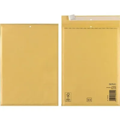Produktbild von Herlitz Luftpolster-Versandtaschen Typ D/4 braun 200 x 270 mm 10 Versandtaschen