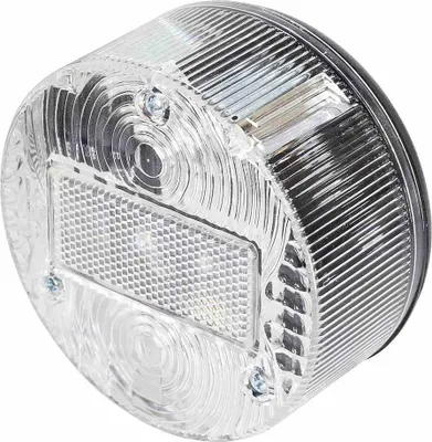 Image de Feu arrière MZ rond blanc avec réflecteur blanc