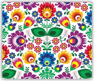 Produktbild von Tulup Glas Herdabdeckplatte Glaskeramikkochfeld-Abdeckung Spritzschutz Glasabdeckplatte Kochplattenabdeckung und Schneidebrett - Einteilig - 60x52 cm Ethnisches Muster