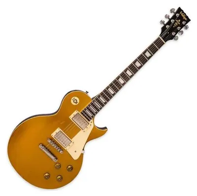 Zdjęcie produktu dla Gitara elektryczna w stylu vintage V100MRGT Icon Distressed Gold Top
