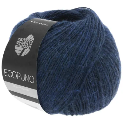 Produktbild von Lana Grossa Ecopuno 043 Nachtblau  50g