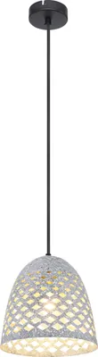 Produktbild von Globo Lighting Hängeleuchte Metall schwarz, 1x E27