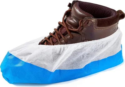 Produktbild von 100 Überschuhe, Antirutschsohle Verstärkt/Extra Stark >9g, Wasserdicht/Wasserfest, Einheitsgröße, Einweg，150*400MM