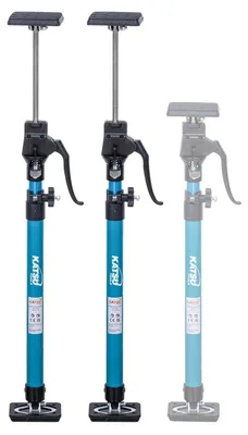2er-Set Teleskop-Deckenstütze 60-115 cm Stahl 40 kg