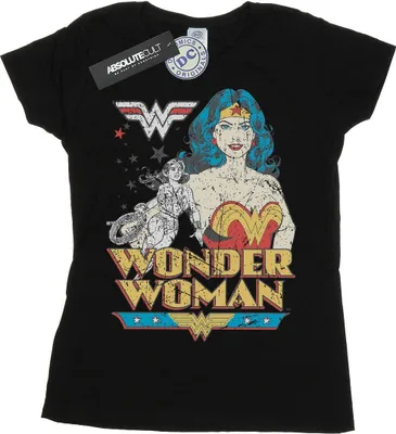 Produktbild von DC Comics - T-Shirt für Damen BI17092 (XXL) (Schwarz)