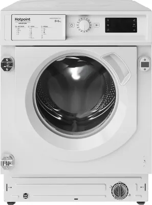Produktbild von Hotpoint BI WDHG 861485 EU Waschtrockner Integriert Frontlader Weiß D