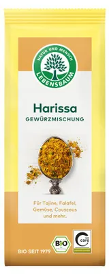 PRZYPRAWA HARISSA BIO 50 g - LEBENSBAUM