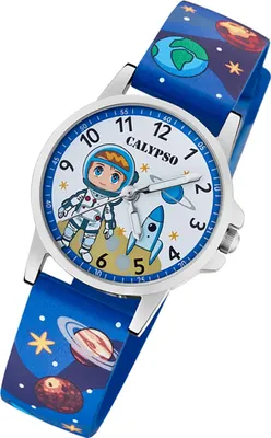 Produktbild von Calypso Kinder Analog Uhr K5790/3 Outdoor Kunststoff Armbanduhr blau UK5790/3