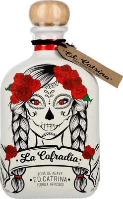 Produktbild von La Cofradia ED. CATRINA Tequila Reposado 100% de Agave 38% Vol. 0,7l