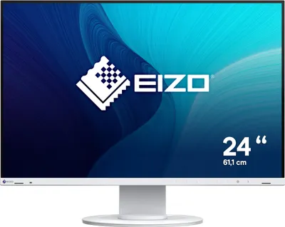 Produktbild von EIZO FlexScan EV2410R-WT, 61,2 cm (24.1"), 1920 x 1200 Pixel, WUXGA, LCD, 5 ms, Weiß