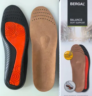 Produktbild von Bergal BALANCE SOFT SUPPORT Einlagen mit Gel-Einsätzen Sohlen Gr. 36